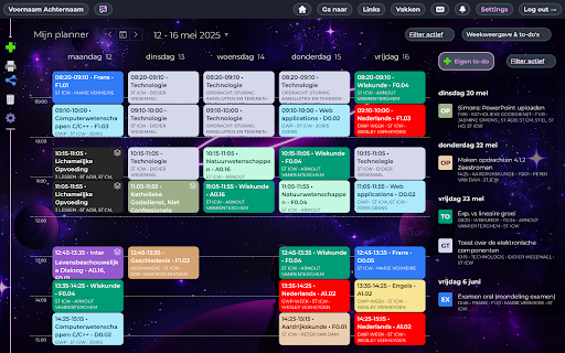 Smartschool++  from Chrome web store to be run with OffiDocs Chromium online