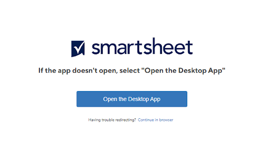 Smartsheet  from Chrome web store to be run with OffiDocs Chromium online