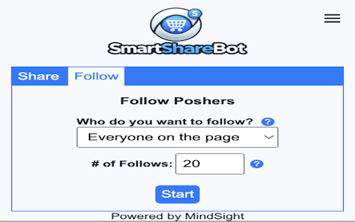 SmartShopBot  from Chrome web store to be run with OffiDocs Chromium online
