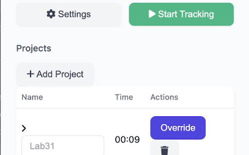 Smart Timesheet Tracker  from Chrome web store to be run with OffiDocs Chromium online