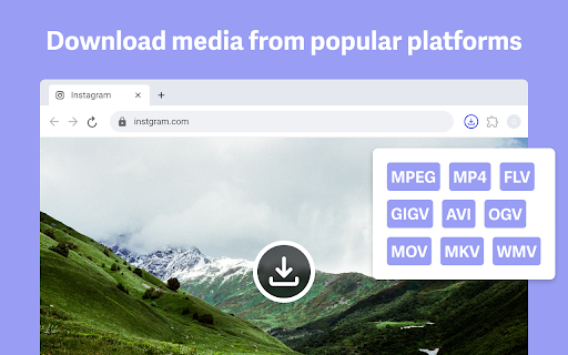 Smart Video Downloader  from Chrome web store to be run with OffiDocs Chromium online