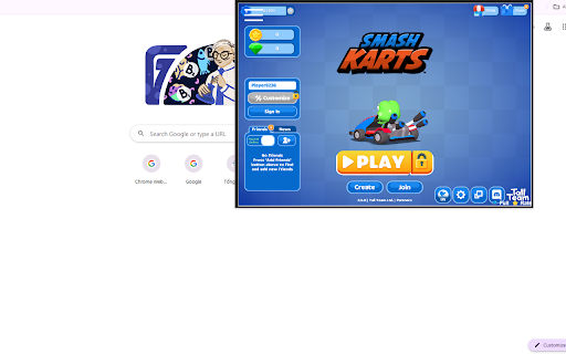 Smash Karts Fun Game  from Chrome web store to be run with OffiDocs Chromium online
