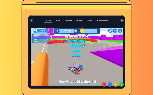 Smash Karts Unblocked Game  from Chrome web store to be run with OffiDocs Chromium online