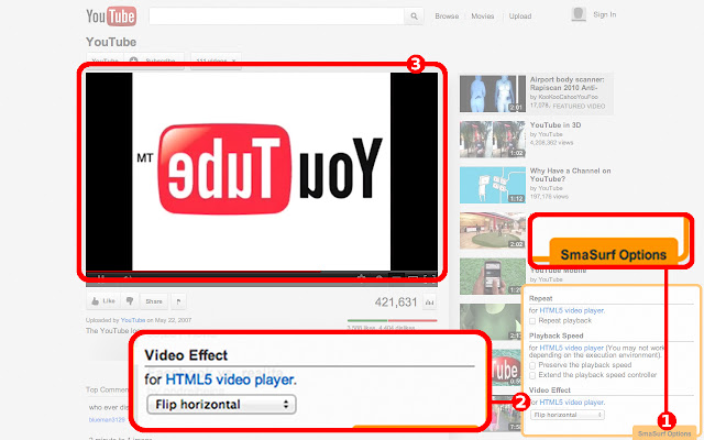 SmaSurf for Web Browser Extensions  from Chrome web store to be run with OffiDocs Chromium online