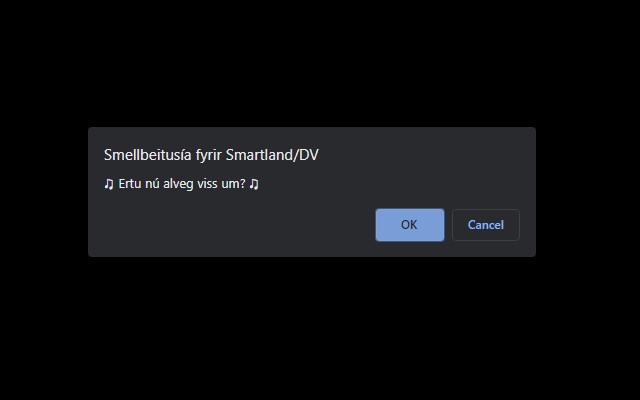 Smellbeitusía fyrir Smartland og DV  from Chrome web store to be run with OffiDocs Chromium online