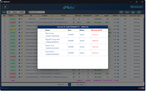 sMeta  from Chrome web store to be run with OffiDocs Chromium online