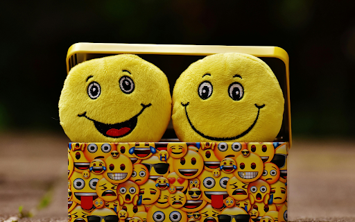 Smiley Emoji Theme  from Chrome web store to be run with OffiDocs Chromium online