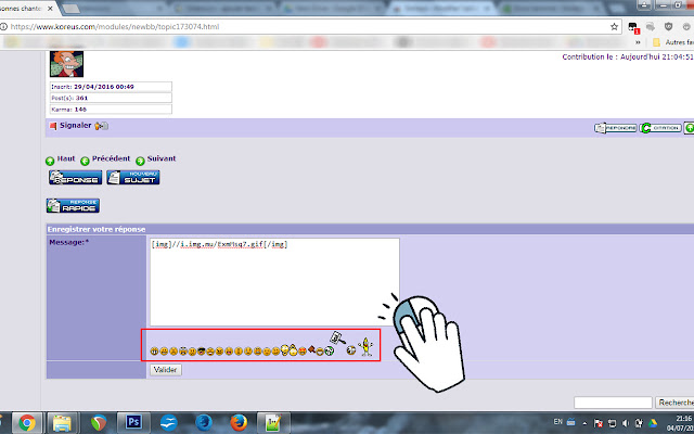 Smileys (extended)  from Chrome web store to be run with OffiDocs Chromium online