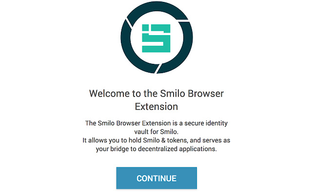 Smilo Browser Extension  from Chrome web store to be run with OffiDocs Chromium online