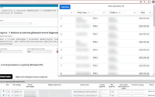 SMK importer  from Chrome web store to be run with OffiDocs Chromium online