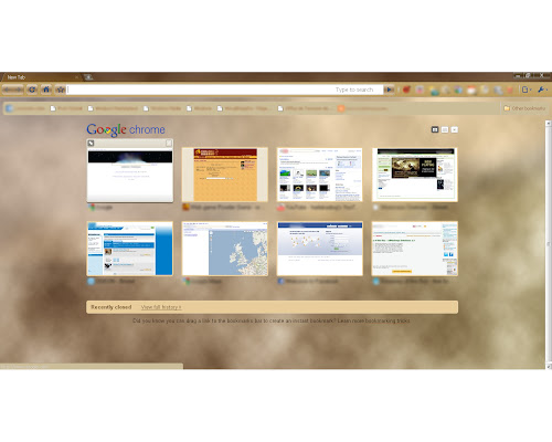 Smoke Theme  from Chrome web store to be run with OffiDocs Chromium online