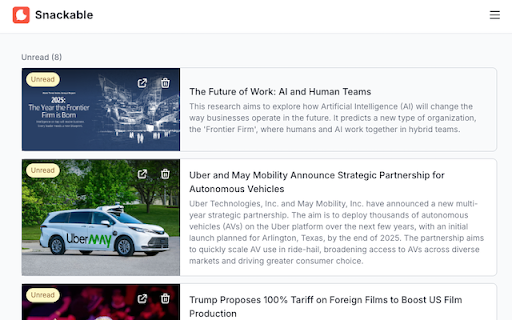 Snackable Enqueuer  from Chrome web store to be run with OffiDocs Chromium online