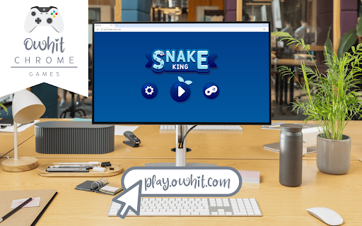 Snake King  from Chrome web store to be run with OffiDocs Chromium online
