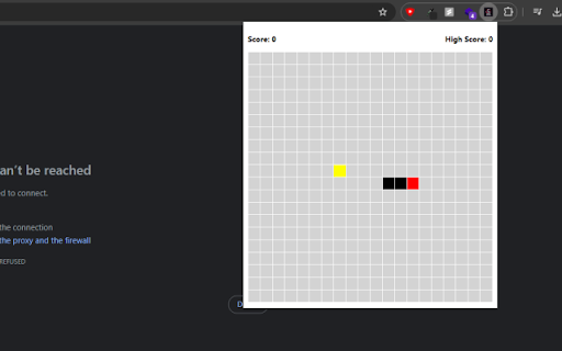 Snake Lite  from Chrome web store to be run with OffiDocs Chromium online