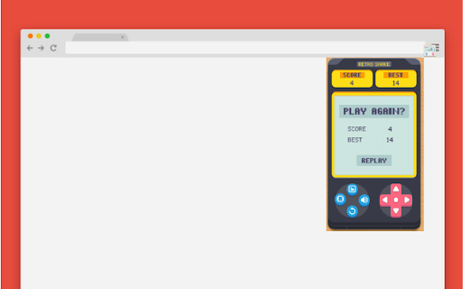 Snake Retro Unblocked  from Chrome web store to be run with OffiDocs Chromium online