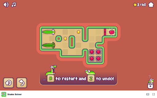 Snake Solver Game Navigate Mazes and Solve Puzzles!  from Chrome web store to be run with OffiDocs Chromium online
