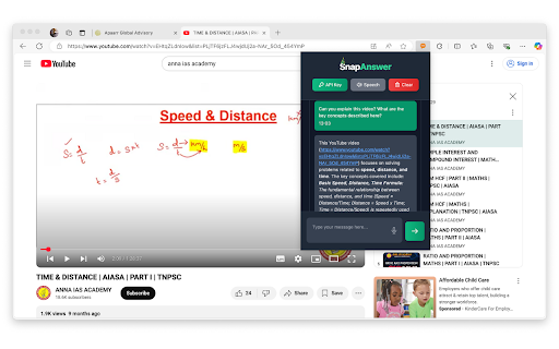 SnapAnswer  from Chrome web store to be run with OffiDocs Chromium online
