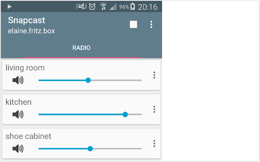 Snapcast  from Chrome web store to be run with OffiDocs Chromium online