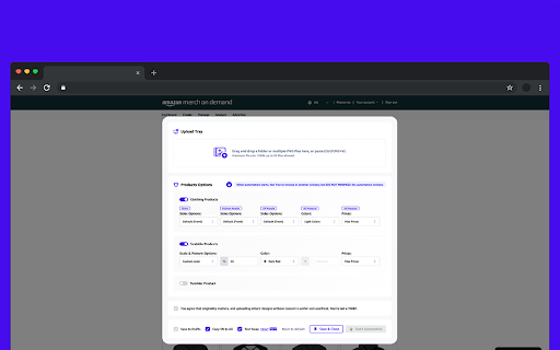 Snap for Merch on Demand  from Chrome web store to be run with OffiDocs Chromium online