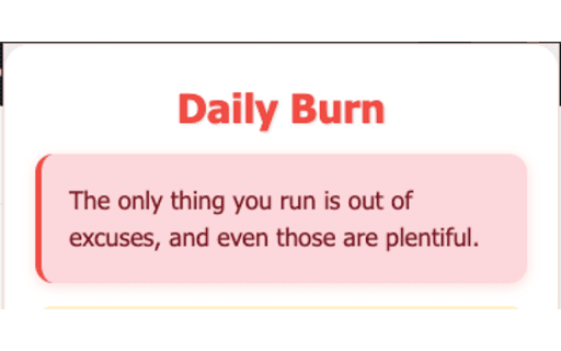 SnarkyBurn  from Chrome web store to be run with OffiDocs Chromium online