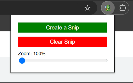Snip and Magnify  from Chrome web store to be run with OffiDocs Chromium online