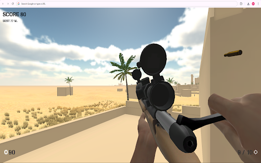 Sniper Gun Shooting: Ultimate Assassin  from Chrome web store to be run with OffiDocs Chromium online