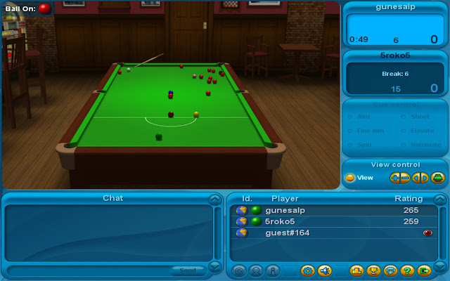 Snooker  from Chrome web store to be run with OffiDocs Chromium online