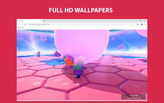 Snowball.io Wallpapers and New Tab  from Chrome web store to be run with OffiDocs Chromium online