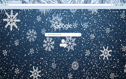 Snowflakes Theme  from Chrome web store to be run with OffiDocs Chromium online