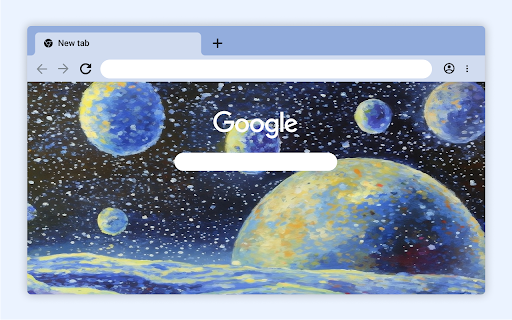 Snow Globes in Space  from Chrome web store to be run with OffiDocs Chromium online