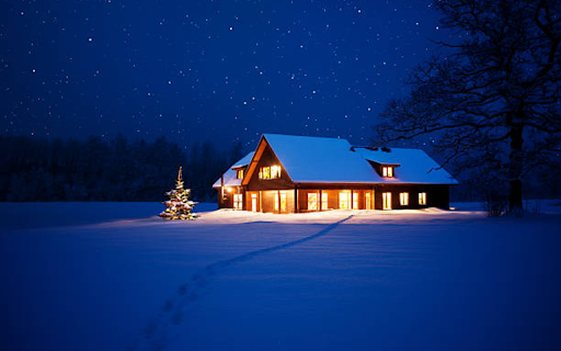 Snow House  from Chrome web store to be run with OffiDocs Chromium online