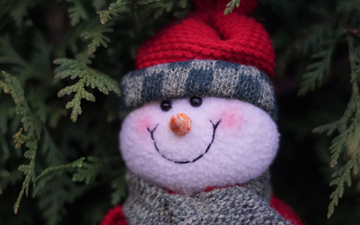 Snowman made of wool  from Chrome web store to be run with OffiDocs Chromium online
