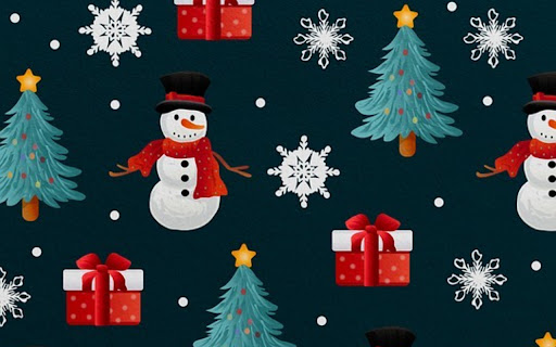 SNOWMAN THEME  from Chrome web store to be run with OffiDocs Chromium online