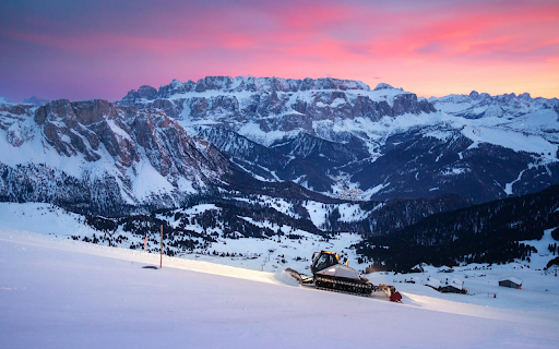 Snow on the high mountains  from Chrome web store to be run with OffiDocs Chromium online