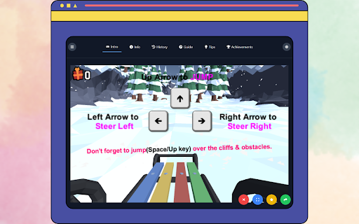 Snow Rider 3D Unblocked Game  from Chrome web store to be run with OffiDocs Chromium online