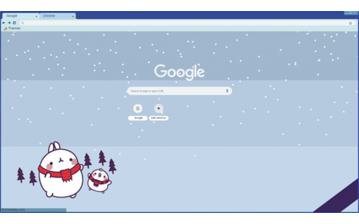 Snowstorm Molang  from Chrome web store to be run with OffiDocs Chromium online