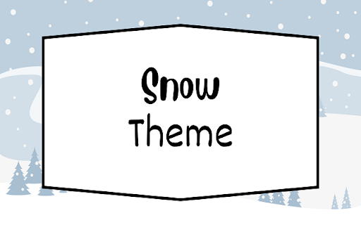 Snow Today Theme  from Chrome web store to be run with OffiDocs Chromium online