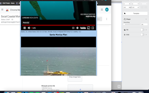Socal Coastal Monitor  from Chrome web store to be run with OffiDocs Chromium online