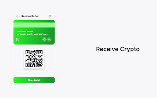 SoCap Wallet  from Chrome web store to be run with OffiDocs Chromium online