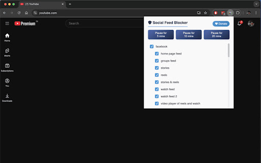 Social Feeds Blocker del Chrome Web Store verrà eseguito con OffiDocs Chromium online Social Feeds Blocker del Chrome Web Store verrà eseguito con OffiDocs Chromium online