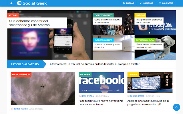 Social Geek  from Chrome web store to be run with OffiDocs Chromium online