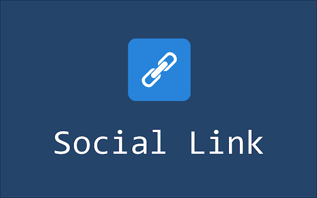 Social Link  from Chrome web store to be run with OffiDocs Chromium online