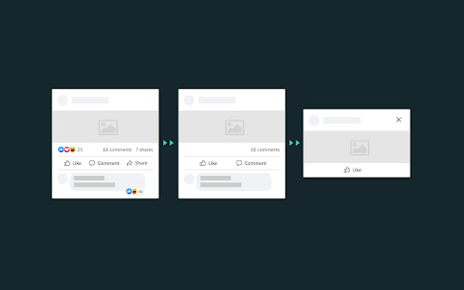 Social Silence  from Chrome web store to be run with OffiDocs Chromium online