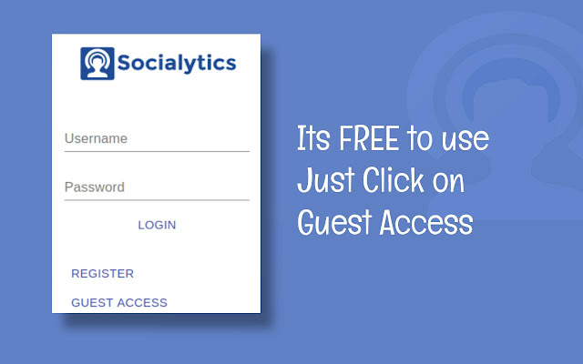 Socialytics  from Chrome web store to be run with OffiDocs Chromium online
