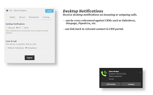 Soft Switch PBX Plugin  from Chrome web store to be run with OffiDocs Chromium online