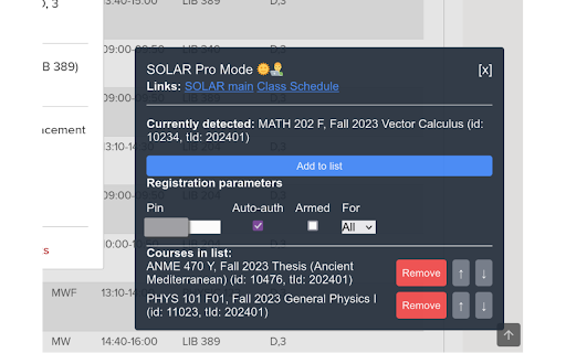 SOLAR Pro Mode  from Chrome web store to be run with OffiDocs Chromium online