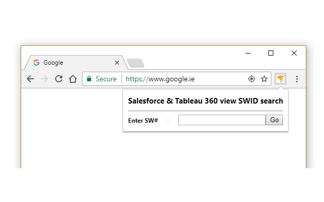 SolarWinds Salesforce Tableau 360 সার্চ ক্রোম ওয়েব স্টোর থেকে OffiDocs Chromium অনলাইনে চালানো হবে