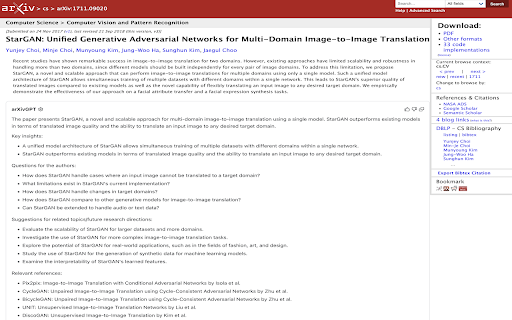SolarXiv  from Chrome web store to be run with OffiDocs Chromium online