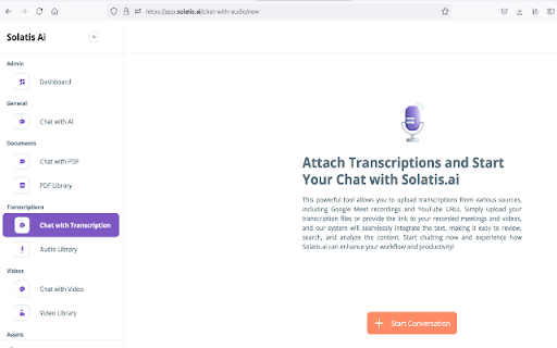 Solatis Meeting Recorder  from Chrome web store to be run with OffiDocs Chromium online
