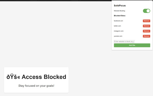 SolidFocus  from Chrome web store to be run with OffiDocs Chromium online